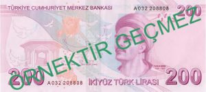 200 tl banknot